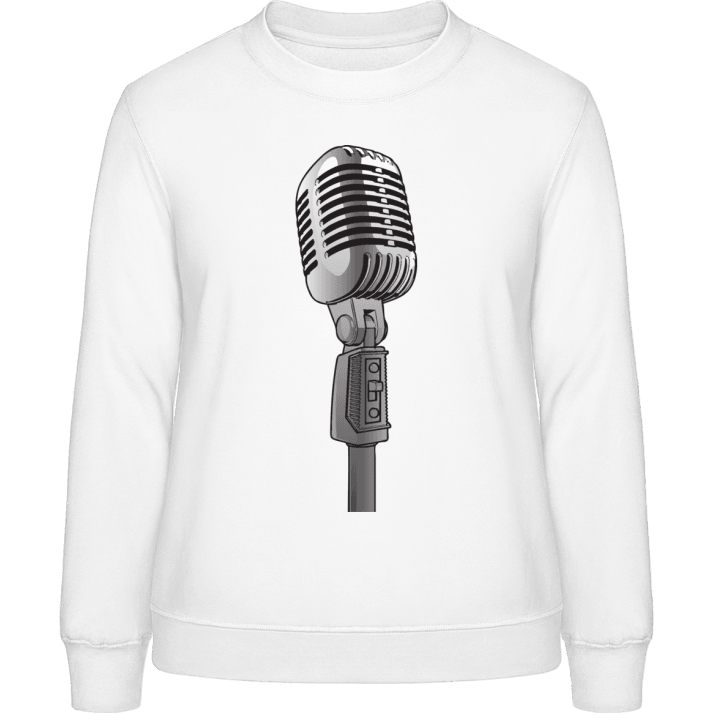 Microphone Logo Women Sweatshirt contain pic