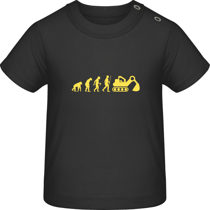 Excavator Driver Evolution Baby T-Shirt contain pic