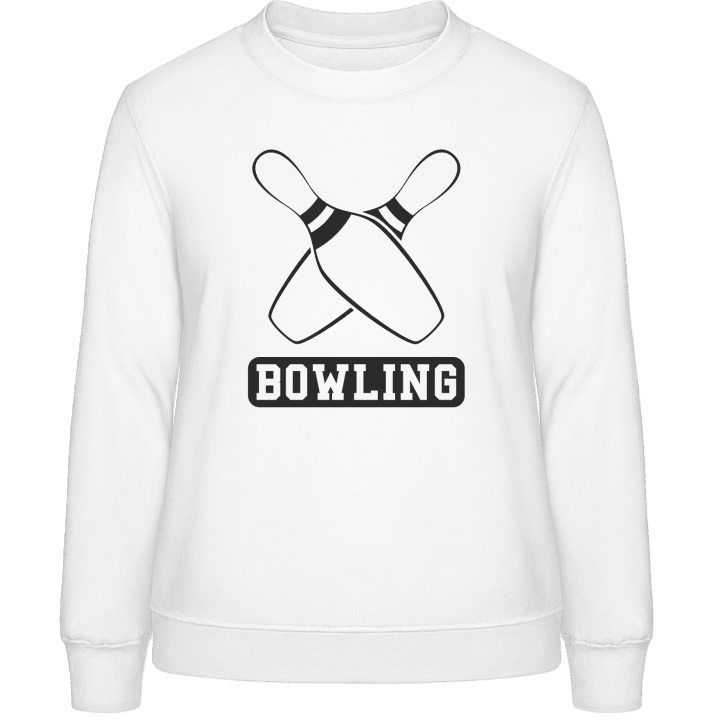 Bowling Icon Felpa donna contain pic