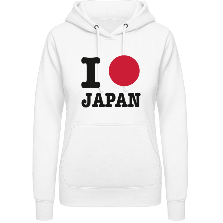 I Love Japan Felpa con cappuccio da donna contain pic