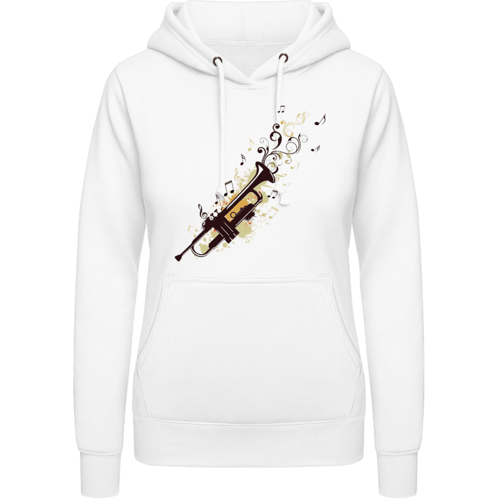 Trumpet Stylish Women Hoodie contain pic