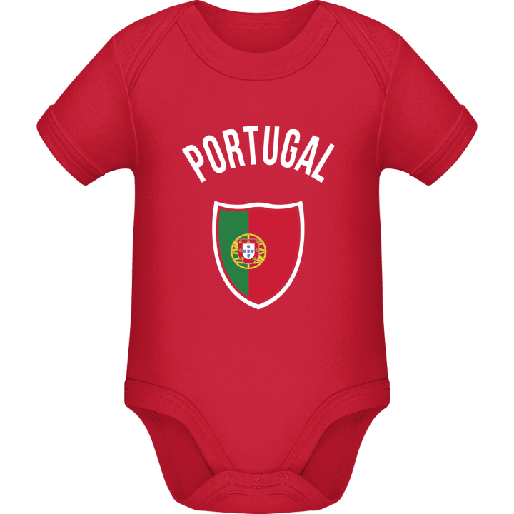 Portugal Fan Baby Romper contain pic