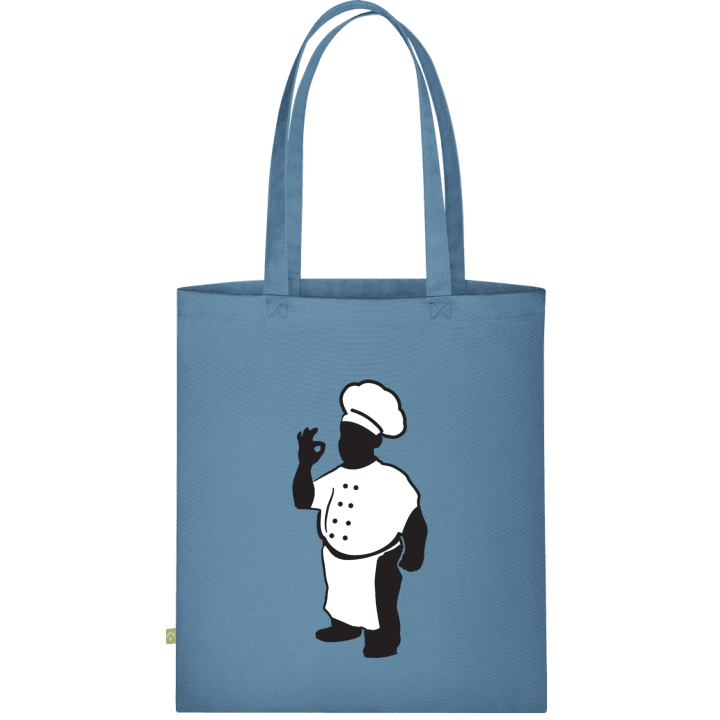 Cook Chef Silhouette Väska av tyg contain pic