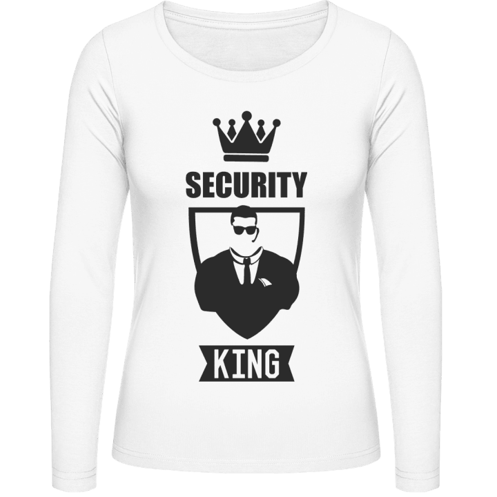 Security King T-shirt à manches longues pour femmes contain pic