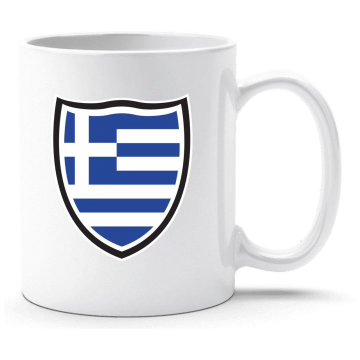 Greece Shield Flag Coppa contain pic