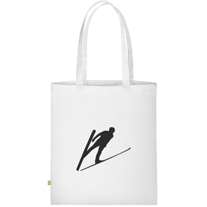 Ski Jumper Silhouette Cloth Bag contain pic