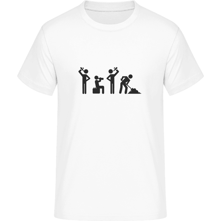 Construction Workers Drunk T-Shirt 0 image