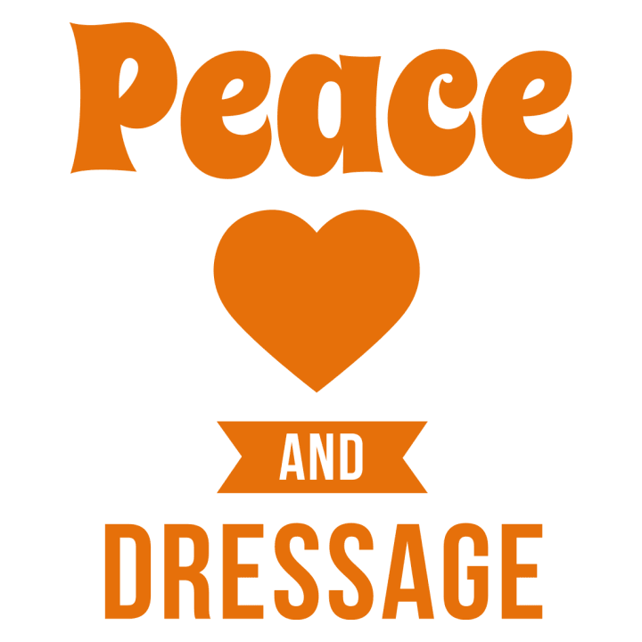 Peace Love Dressage Sac en tissu 0 image