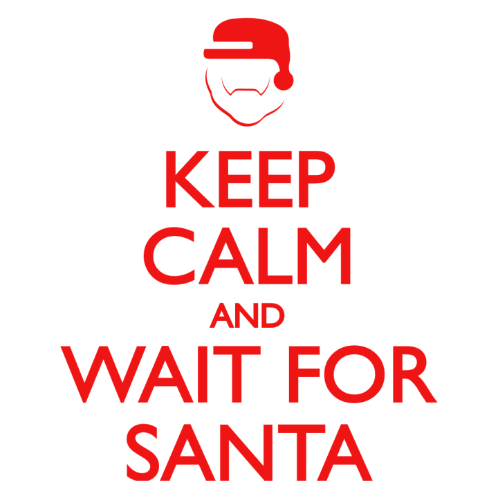 Keep Calm and Wait for Santa Vrouwen Hoodie 0 image