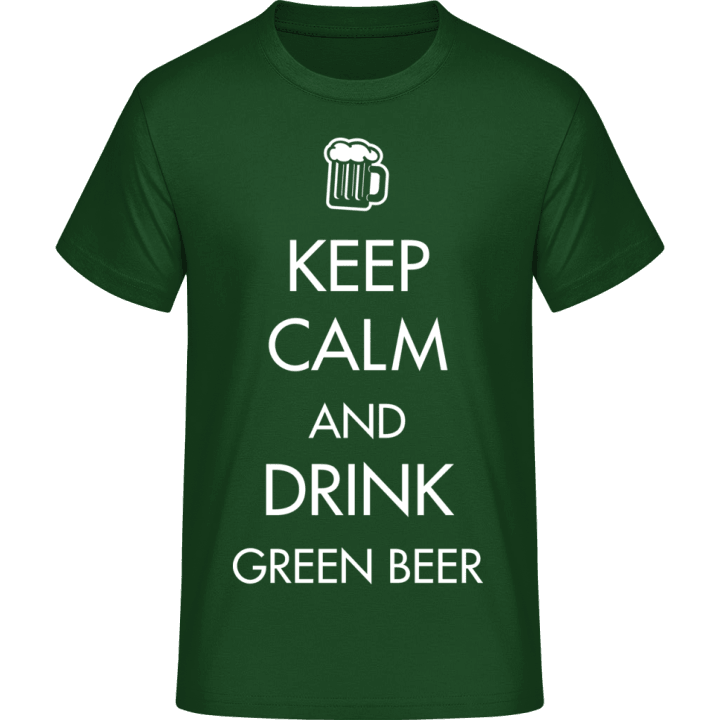 Keep Calm And Drink Green Beer T-Shirt 0 image
