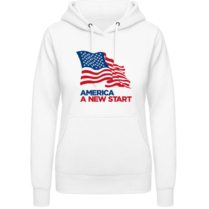 America Flag Vrouwen Hoodie contain pic