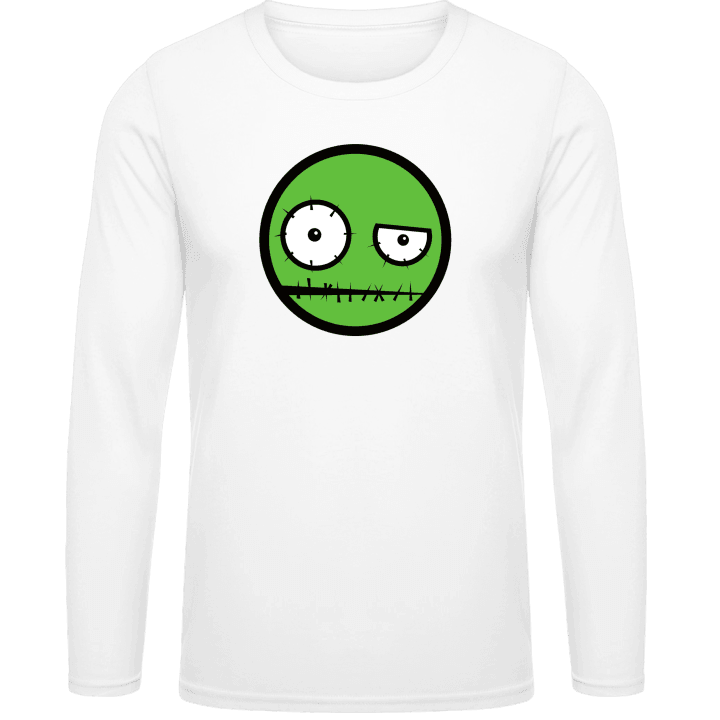 Zombie Smiley T-shirt à manches longues 0 image