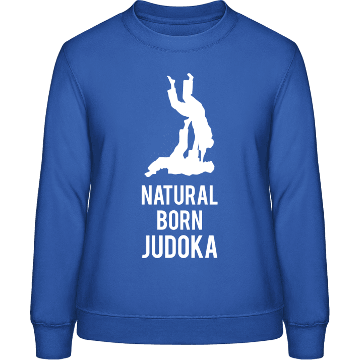 Natural Born Judoka Sweatshirt för kvinnor contain pic