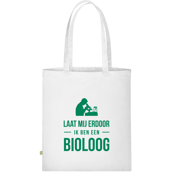 Laat mij erdoor ik ben een bioloog Cloth Bag contain pic