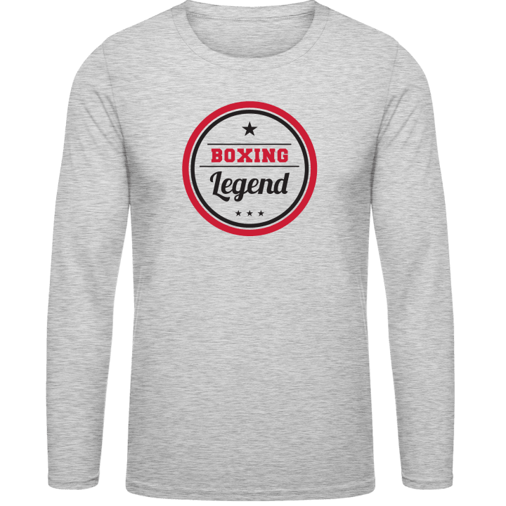 Boxing Legend T-shirt à manches longues contain pic