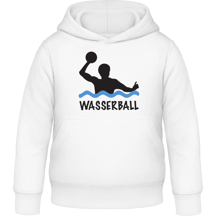 Wasserball Silhouette Barn Hoodie contain pic