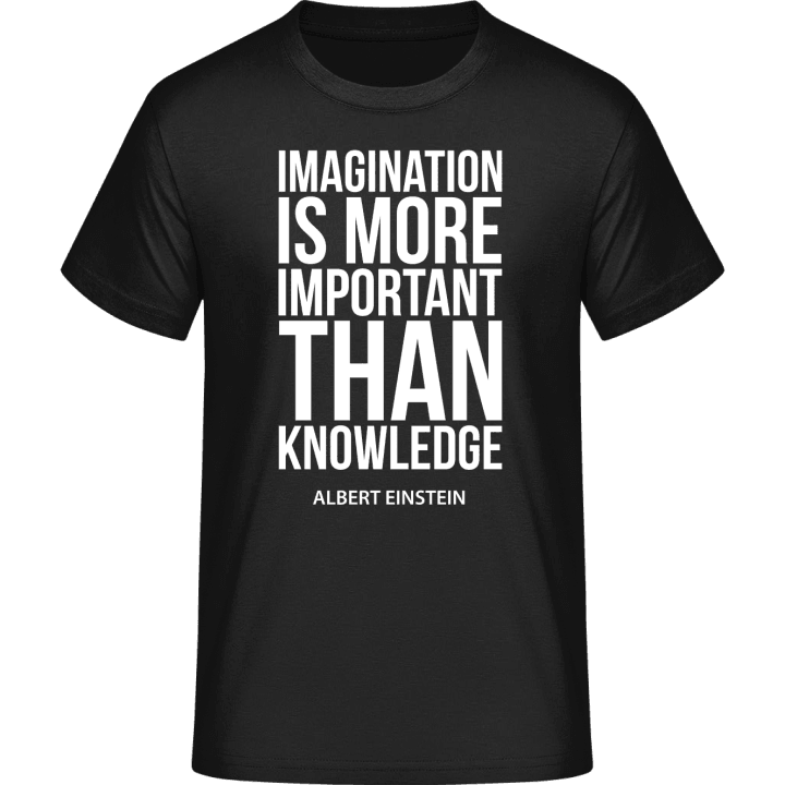 Imagination Is More Important Than Knowledge T-Shirt 0 image