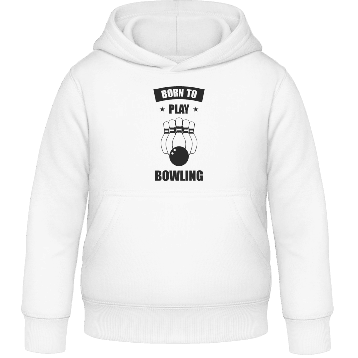 Born To Play Bowling Kids Hoodie contain pic
