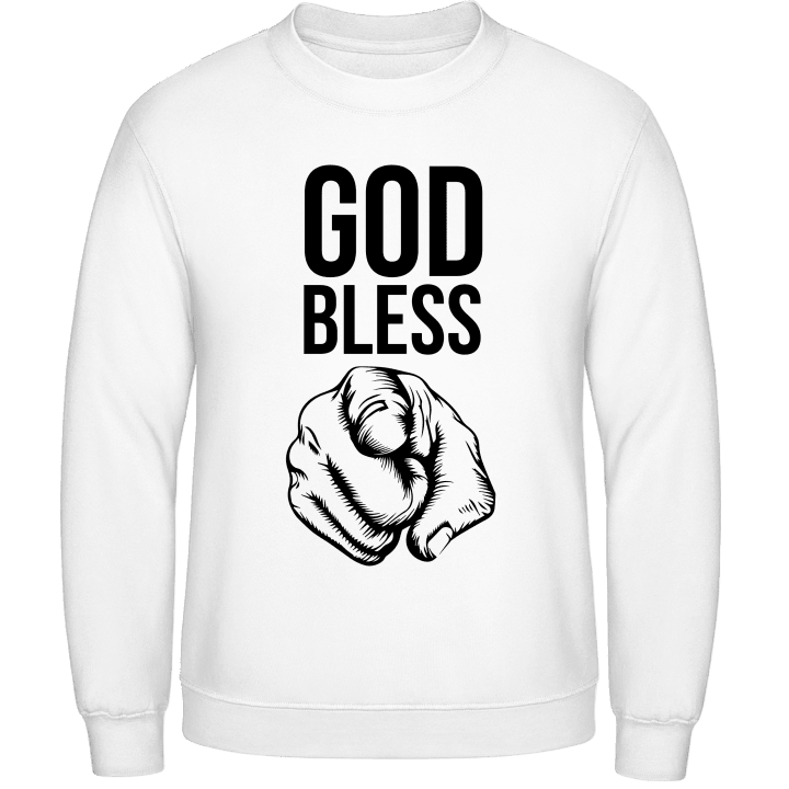 God Bless You Sudadera contain pic