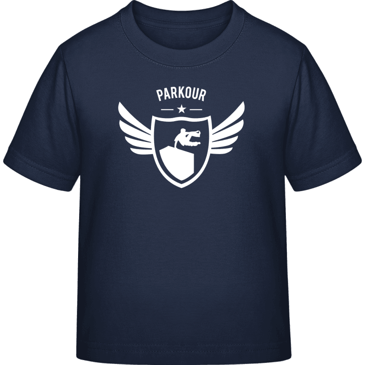 Parkour Winged T-shirt pour enfants contain pic