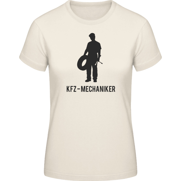 KFZ Mechaniker T-skjorte for kvinner contain pic