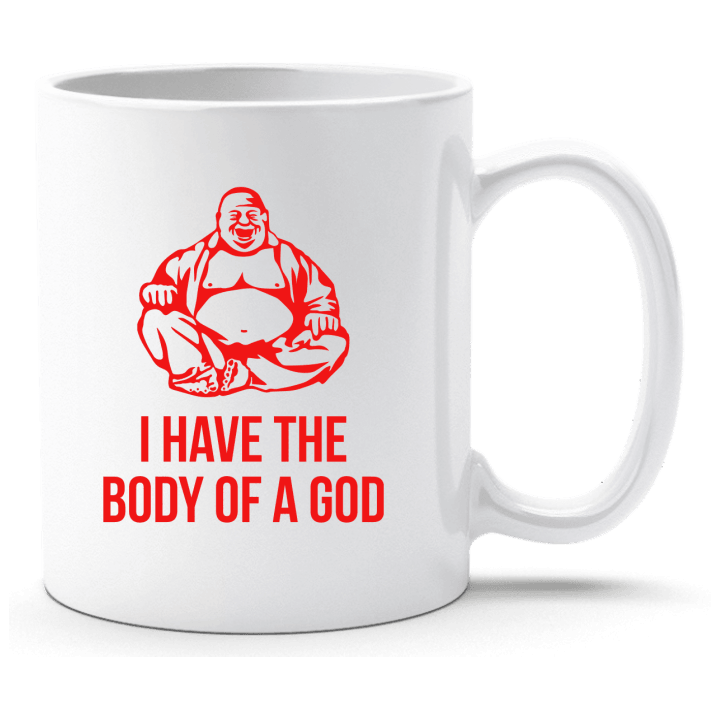 I Have The Body Of a God Taza contain pic