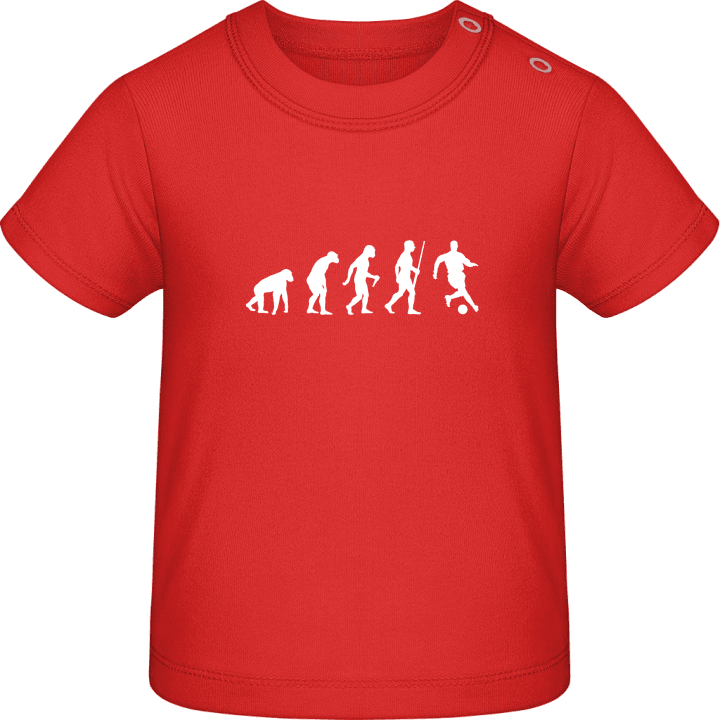 Football Soccer Evolution T-shirt för bebisar contain pic