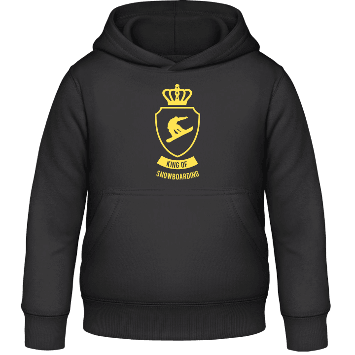 King of Snowboarding Kids Hoodie contain pic