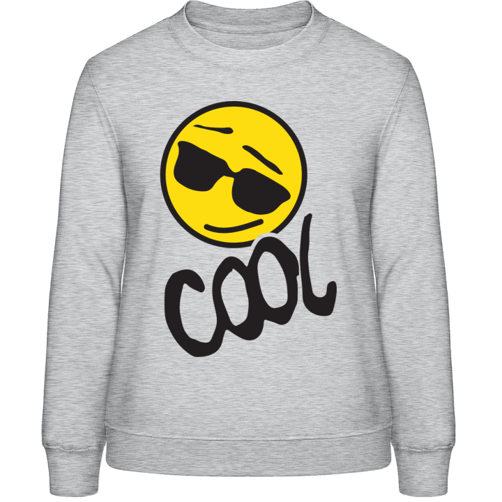 Cool Sunglass Smiley Frauen Sweatshirt 0 image