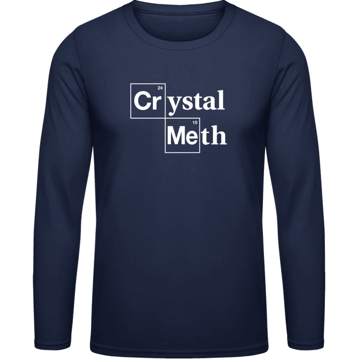 Crystal Meth Shirt met lange mouwen contain pic