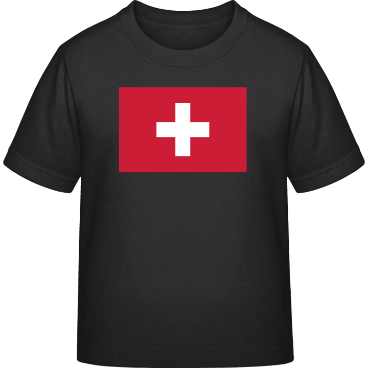 Swiss Flag Camiseta infantil contain pic