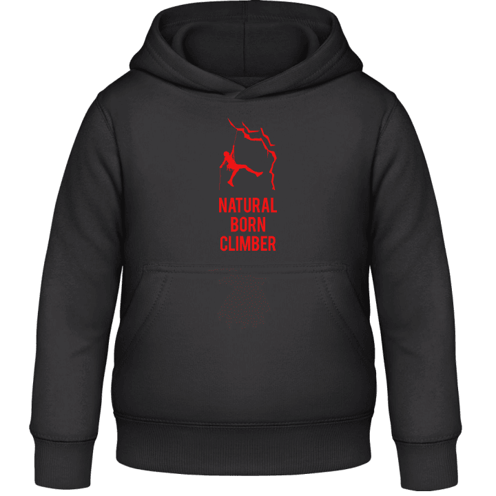 Natural Born Climber Kids Hoodie contain pic
