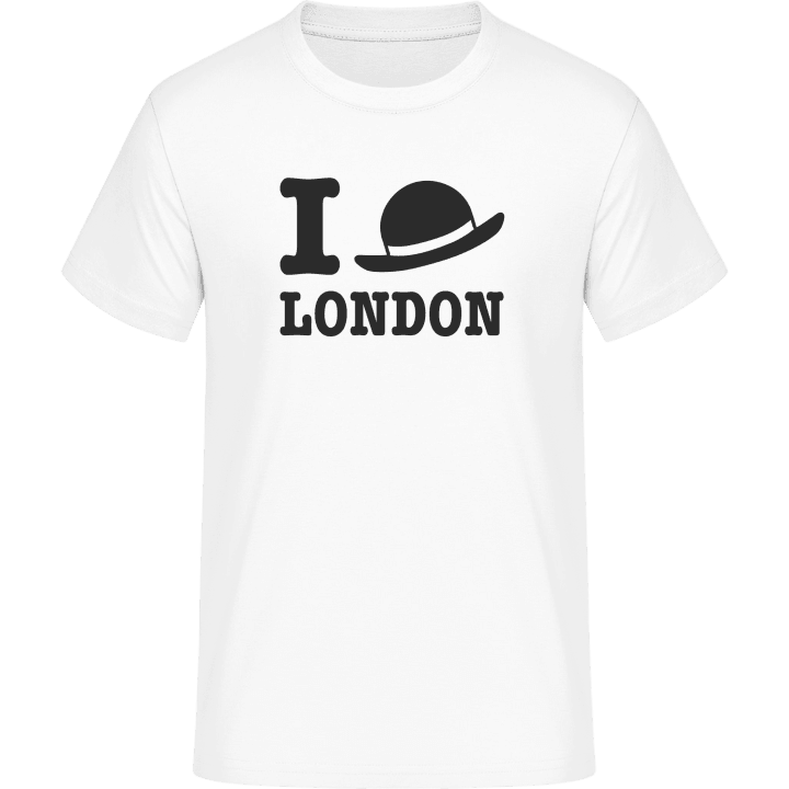 I Love London Bowler Hat T-skjorte 0 image