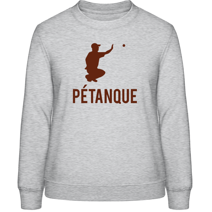 Pétanque Frauen Sweatshirt contain pic