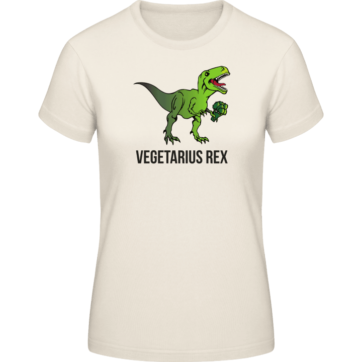 Vegetarius Rex Frauen T-Shirt contain pic