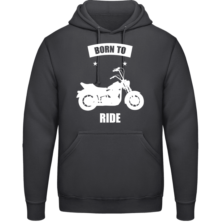 Born To Ride Logo Felpa con cappuccio 0 image