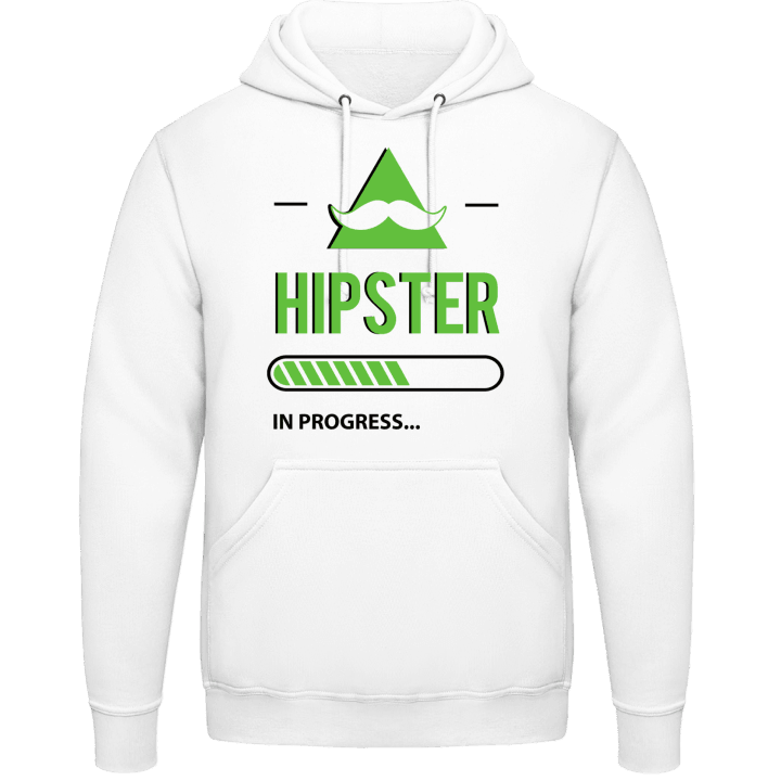 Hipster in Progress Hoodie contain pic