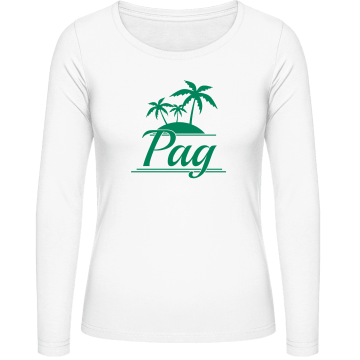 Pag Camisa de manga larga para mujer contain pic
