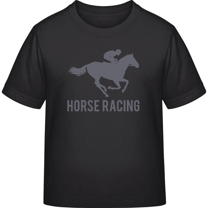 Horse Racing T-skjorte for barn contain pic