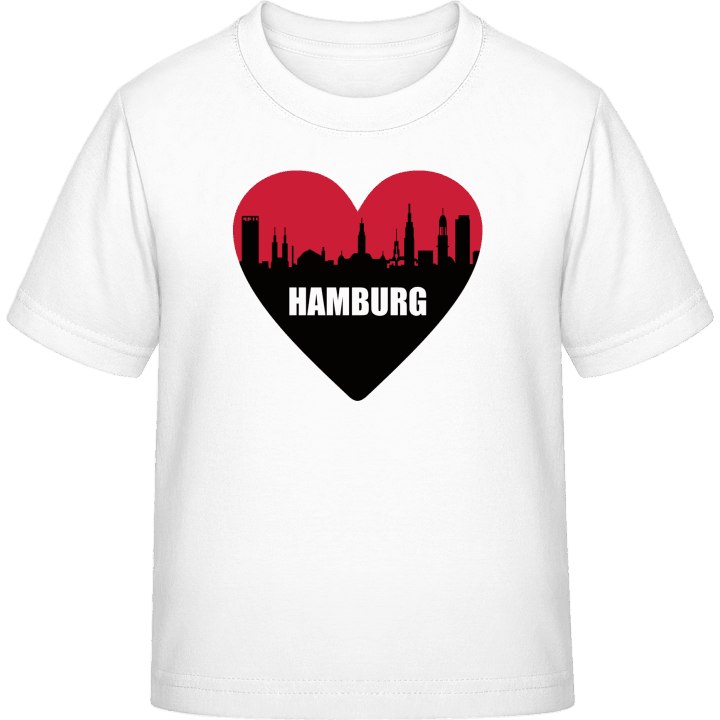 Hamburg Heart T-shirt för barn contain pic