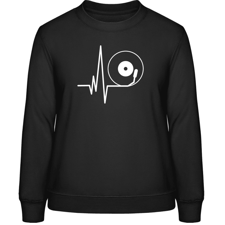 Vinyl Beat Sweatshirt för kvinnor contain pic