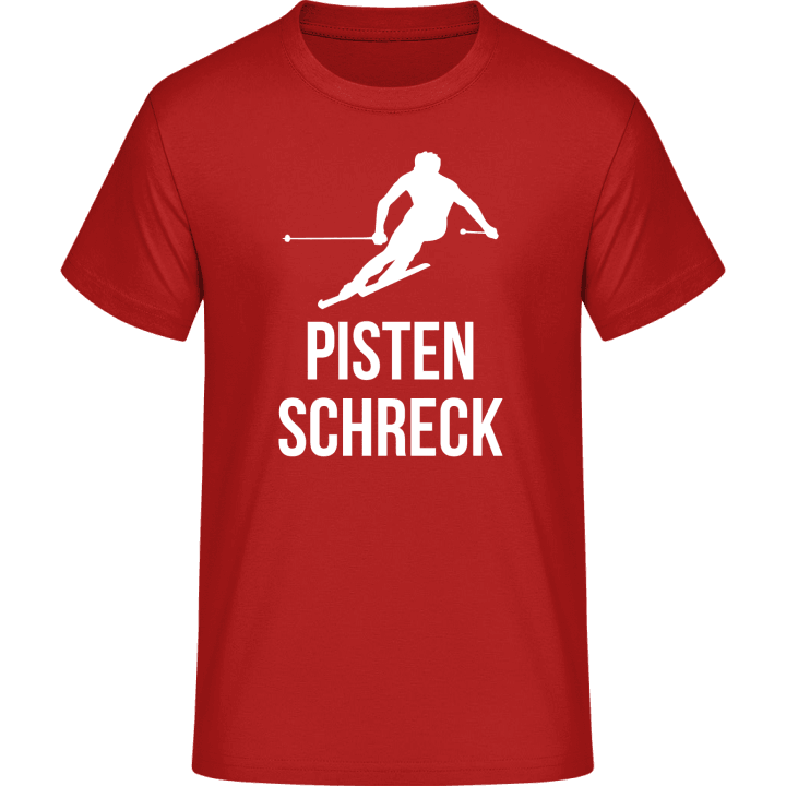Pistenschreck Skifahrer T-Shirt 0 image