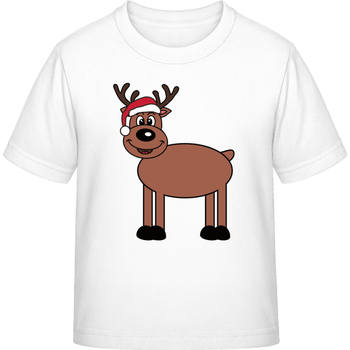 Funny Christmas Reindeer T-shirt til børn 0 image