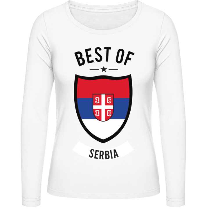 Best of Serbia Langærmet skjorte til kvinder 0 image
