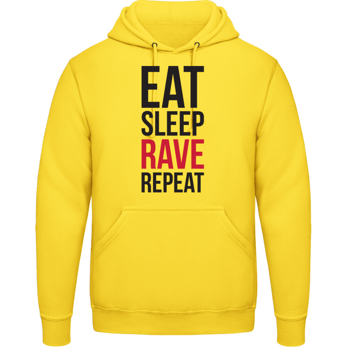 Eat Sleep Rave Repeat Sweat à capuche contain pic