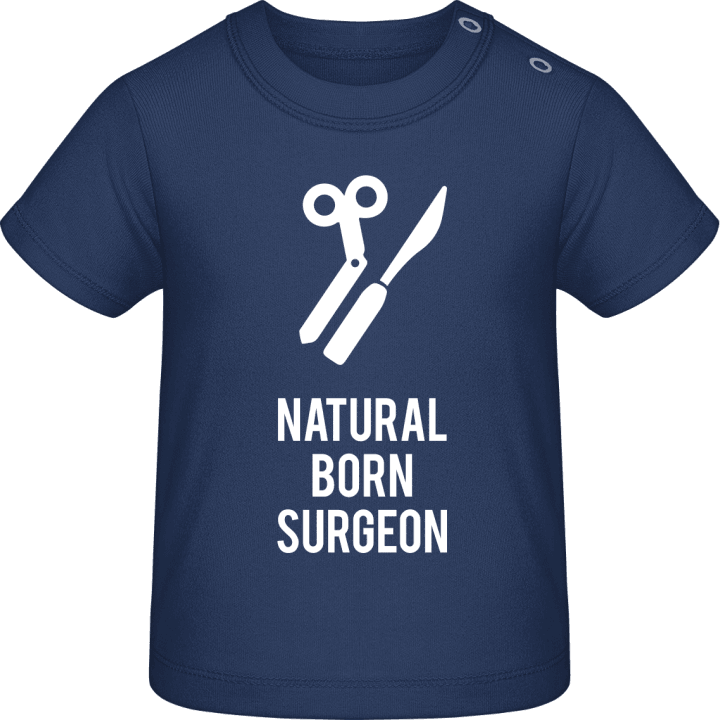 Natural Born Surgeon T-shirt för bebisar contain pic