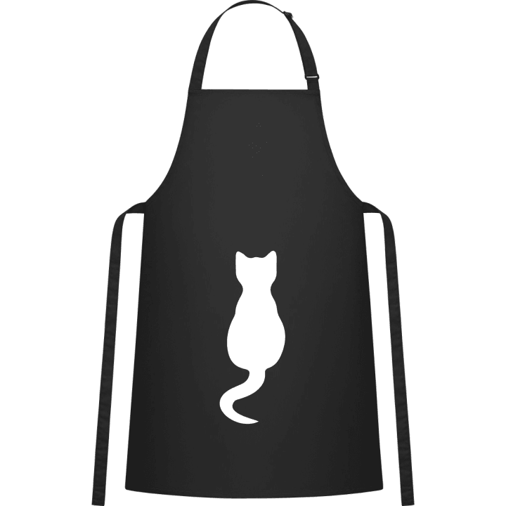 Cat Silhouette Kitchen Apron 0 image