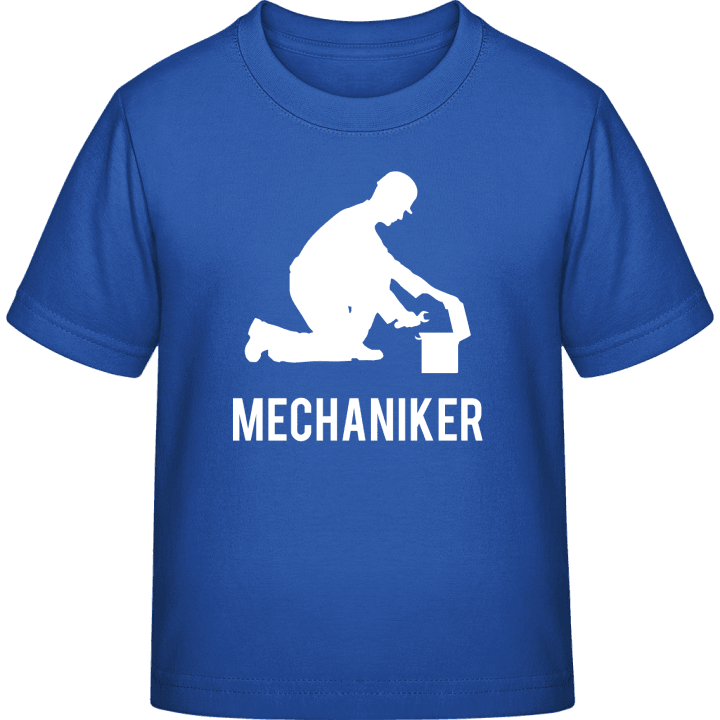 Mechaniker Profil Kinder T-Shirt contain pic