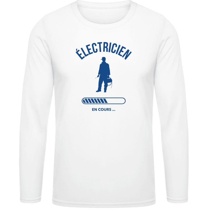 Électricien En Cours Long Sleeve Shirt 0 image