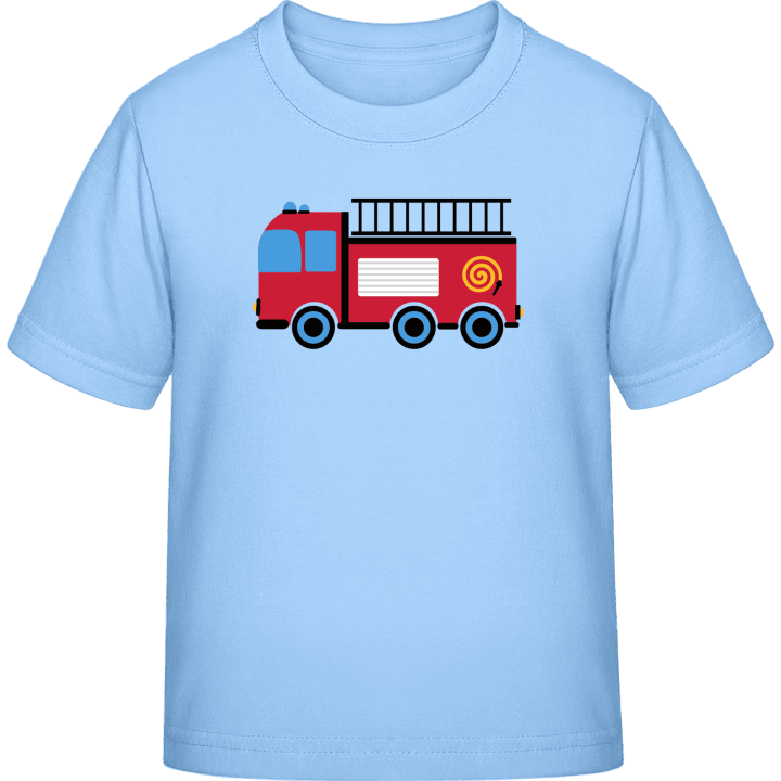 Fire Department Comic Truck Kinderen T-shirt 0 image